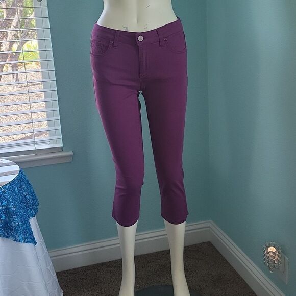 Kut From The Kloth Cassandra Split Hem Capri Skinny Jean - Picture 1 of 7